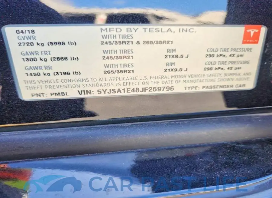 5YJSA1E48JF259796# 13