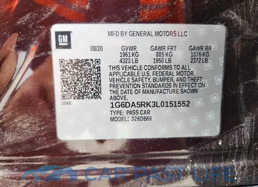 1G6DA5RK3L0151552# 12