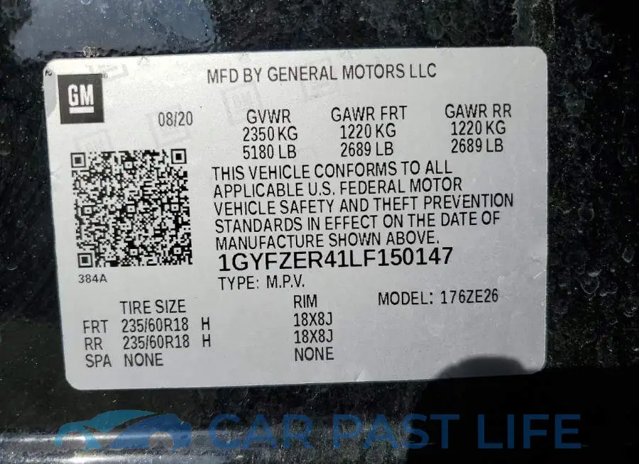 1GYFZER41LF150147# 14