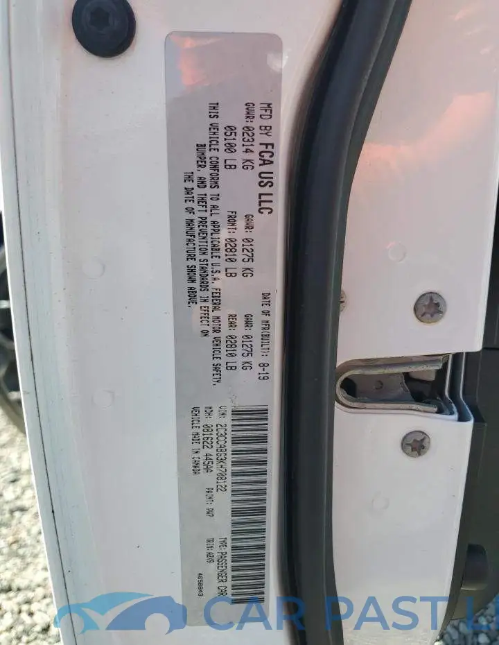 2C3CCABG3KH708122# 12