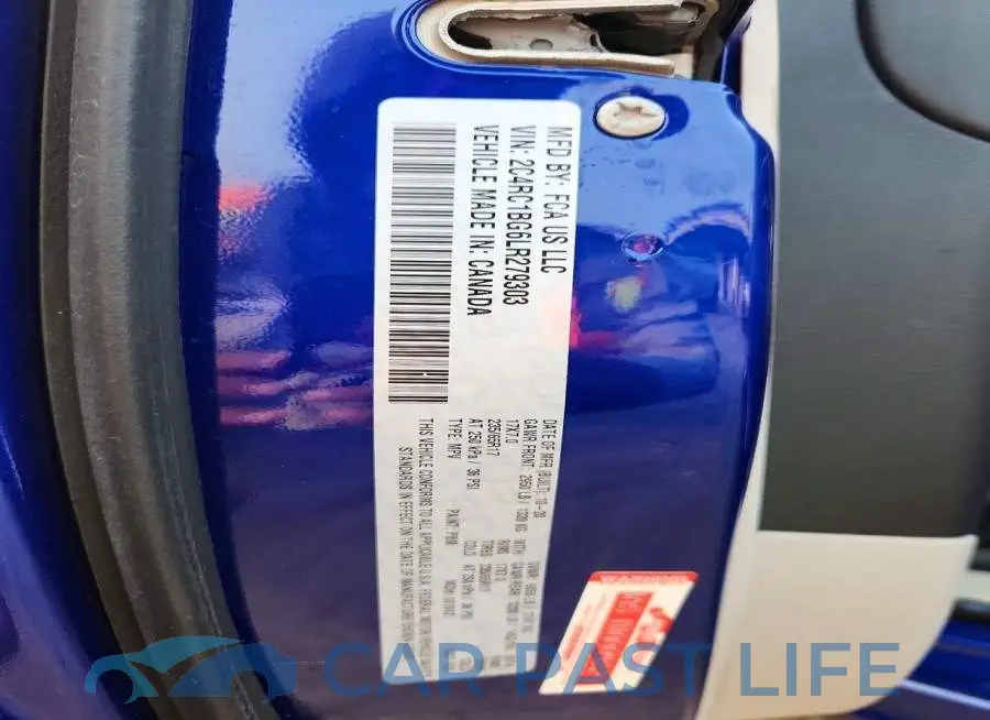 2C4RC1BG6LR279303# 13