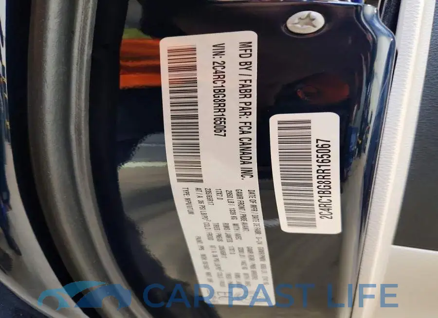 2C4RC1BG8RR165067# 13