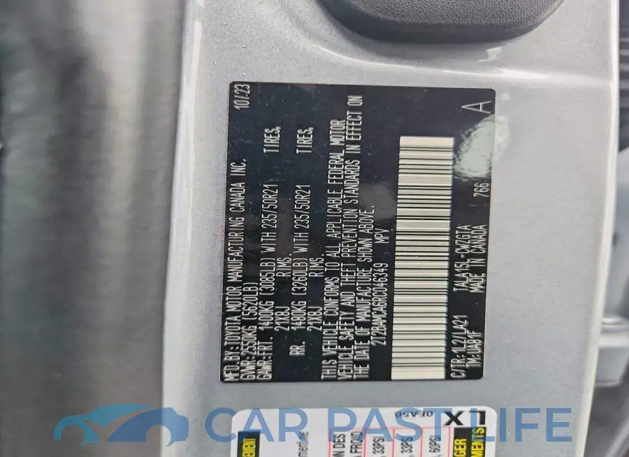2T2BAMCA6RC046349# 14