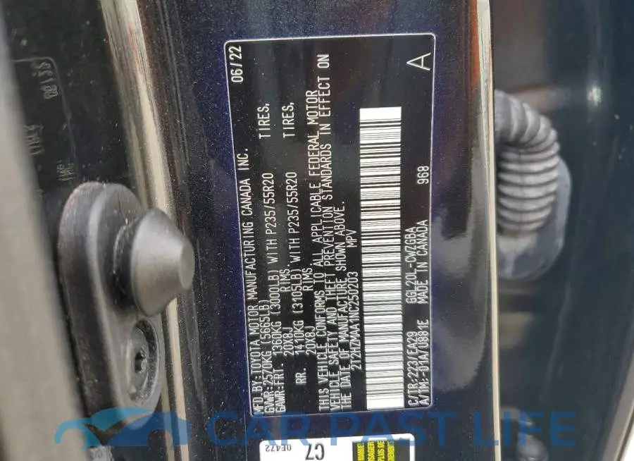 2T2HZMAA1NC250203# 13