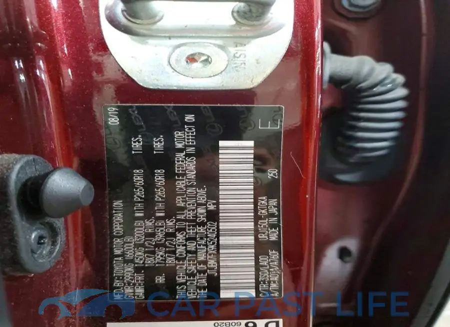 JTJBM7FX9K5240502# 13