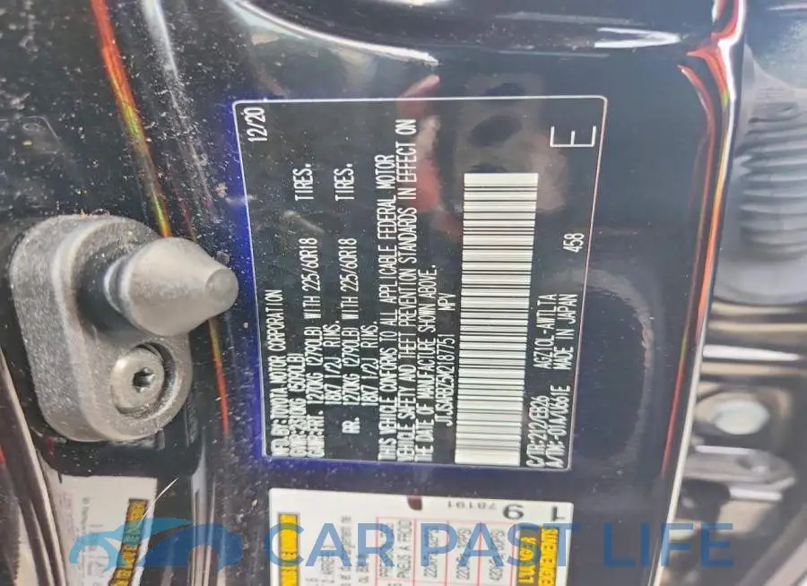 JTJSARBZ5M2187751# 12