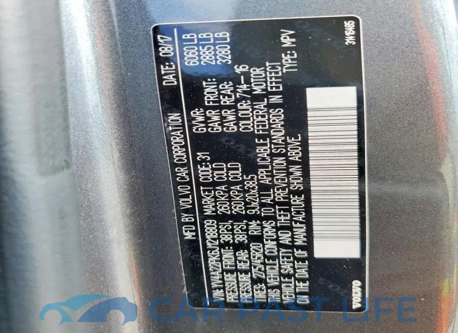 YV4A22PK6J1218809# 13