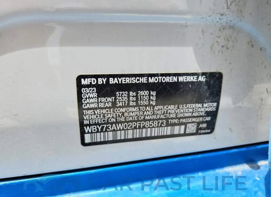 WBY73AW02PFP85873# 12
