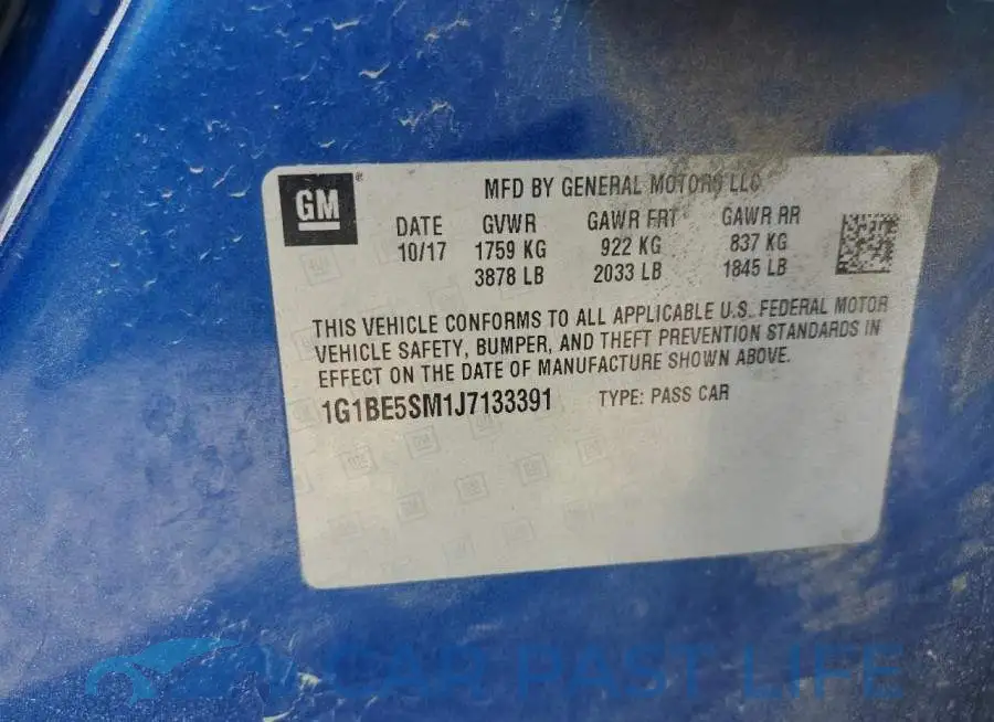 1G1BE5SM1J7133391# 13