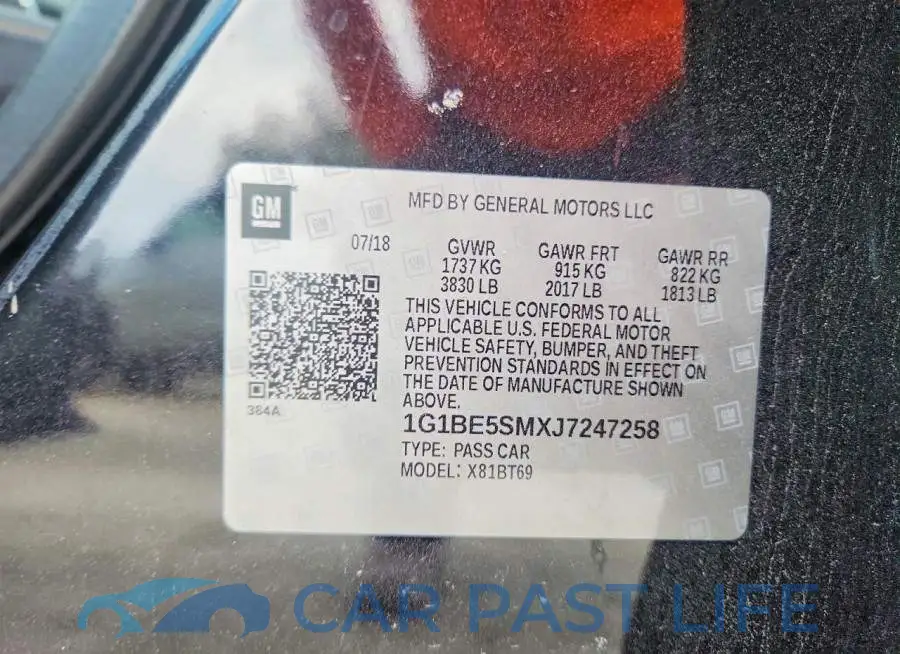 1G1BE5SMXJ7247258# 12