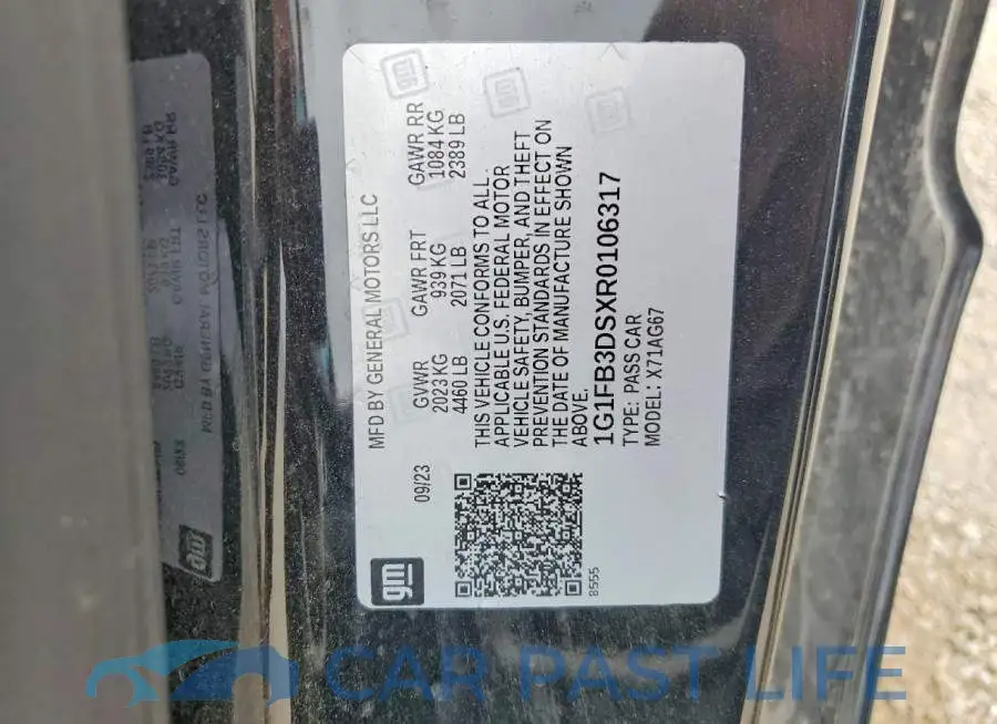 1G1FB3DSXR0106317# 13