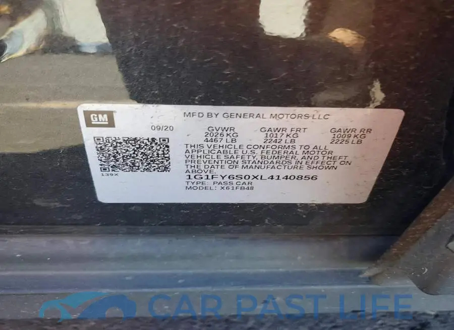 1G1FY6S0XL4140856# 12
