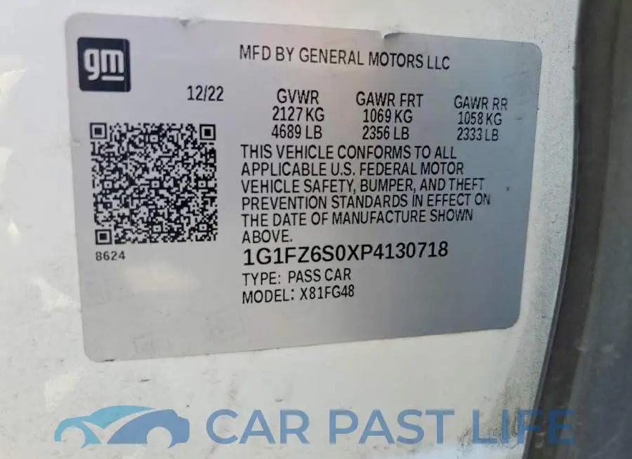 1G1FZ6S0XP4130718# 13