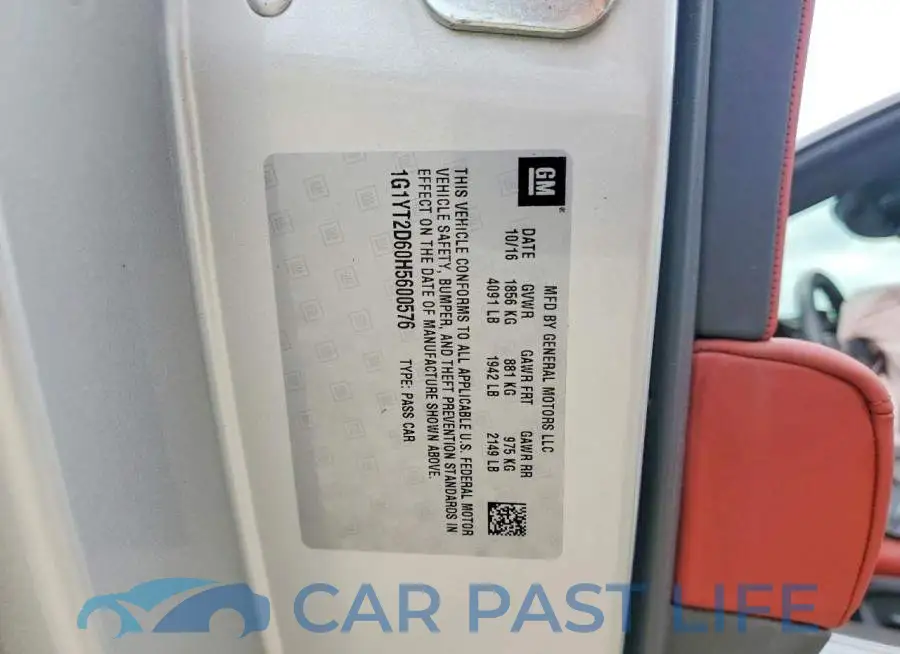 1G1YT2D60H5600576# 12