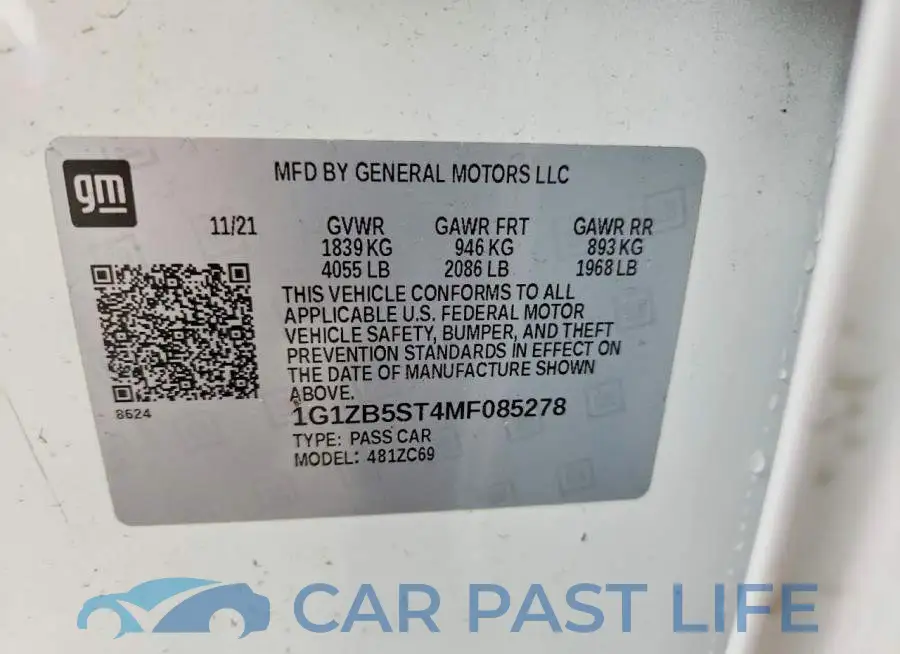 1G1ZB5ST4MF085278# 12