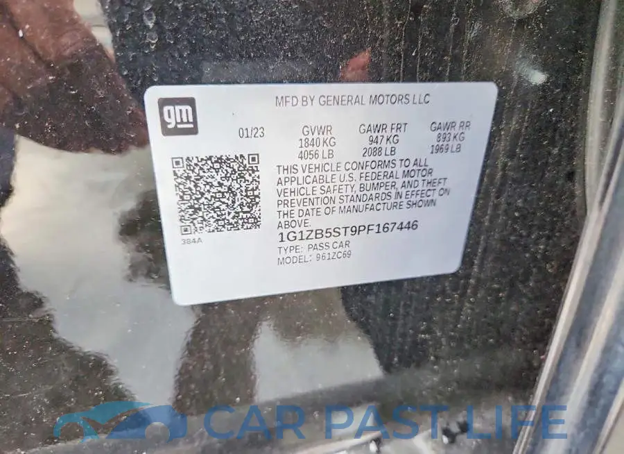 1G1ZB5ST9PF167446# 13