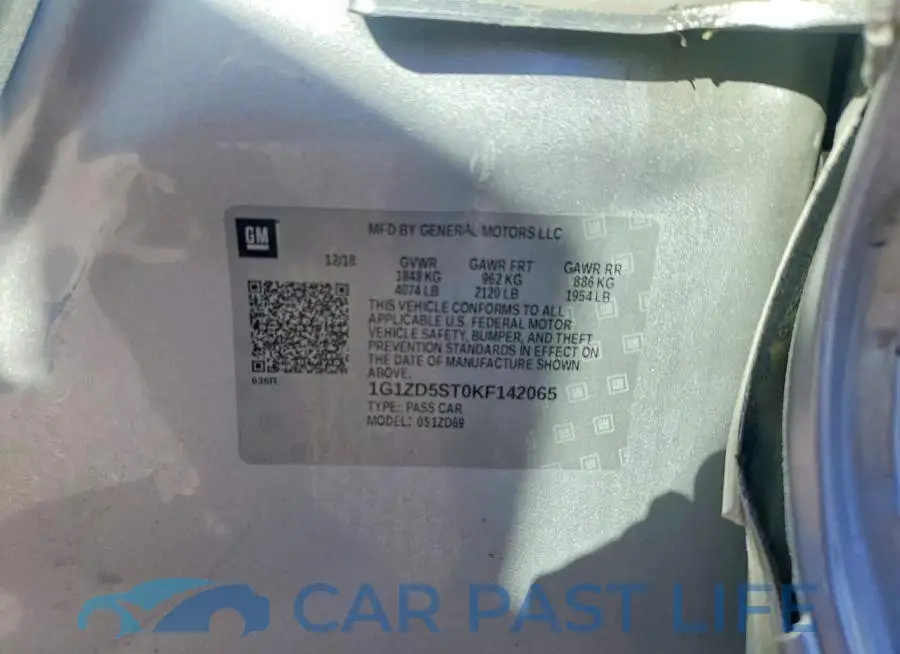 1G1ZD5ST0KF142065# 12