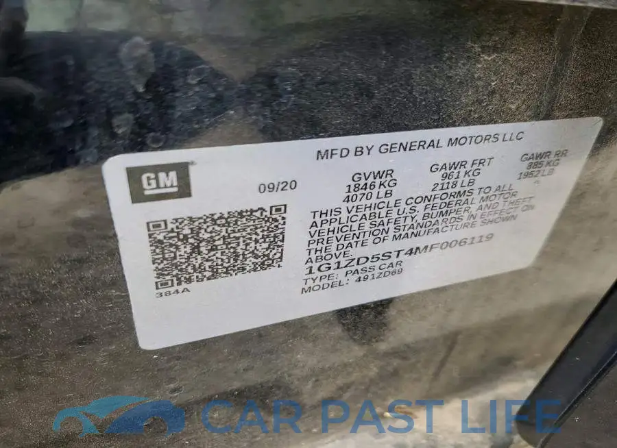 1G1ZD5ST4MF006119# 12