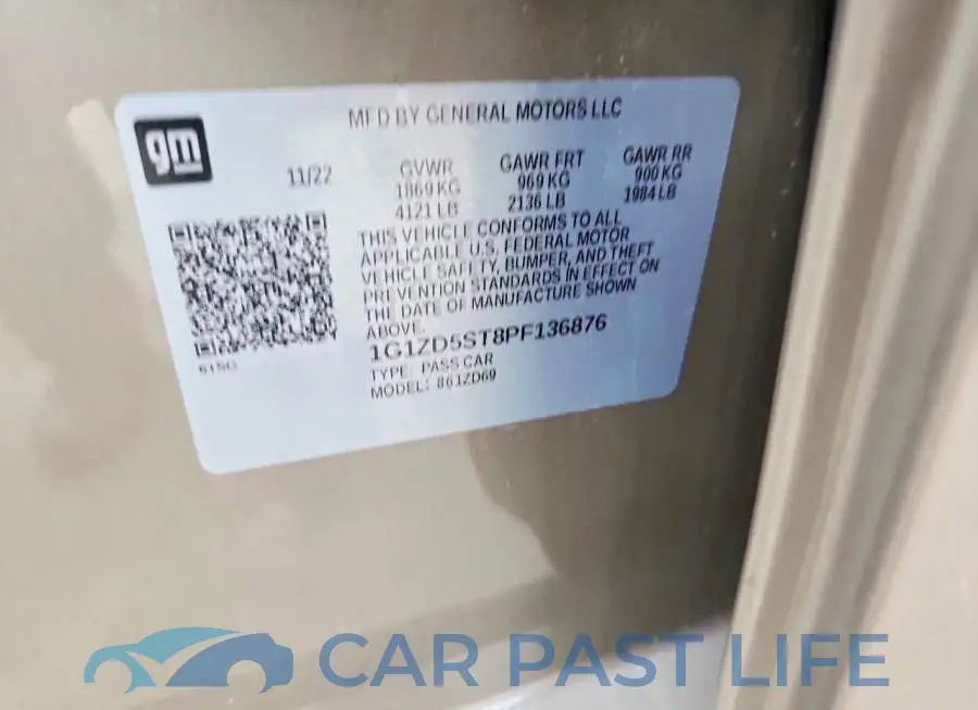 1G1ZD5ST8PF136876# 13