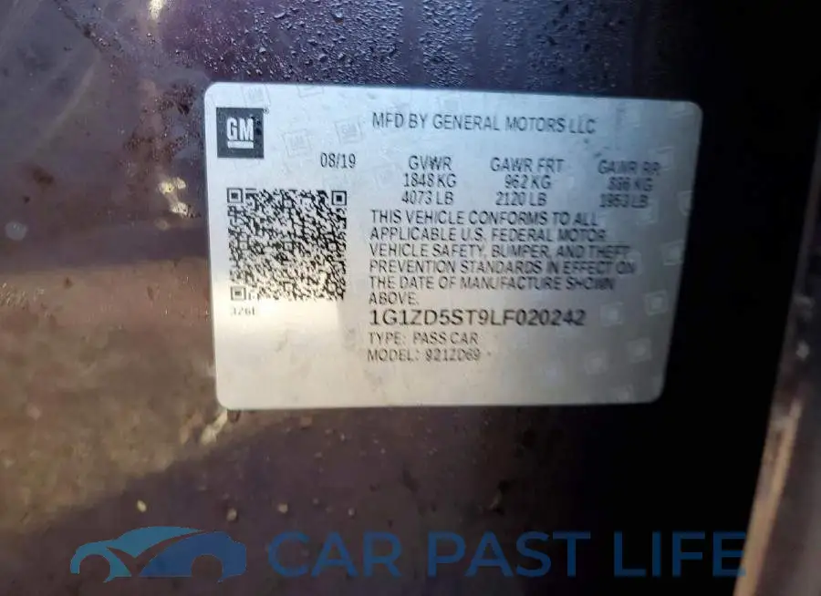 1G1ZD5ST9LF020242# 12