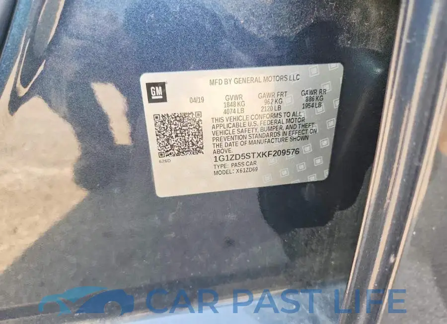 1G1ZD5STXKF209576# 12