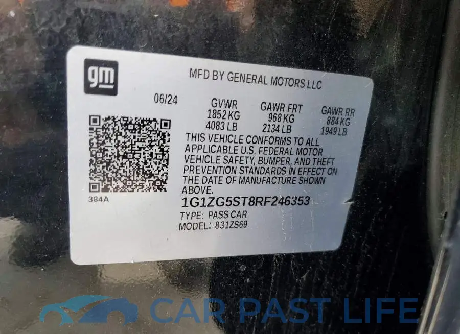 1G1ZG5ST8RF246353# 12
