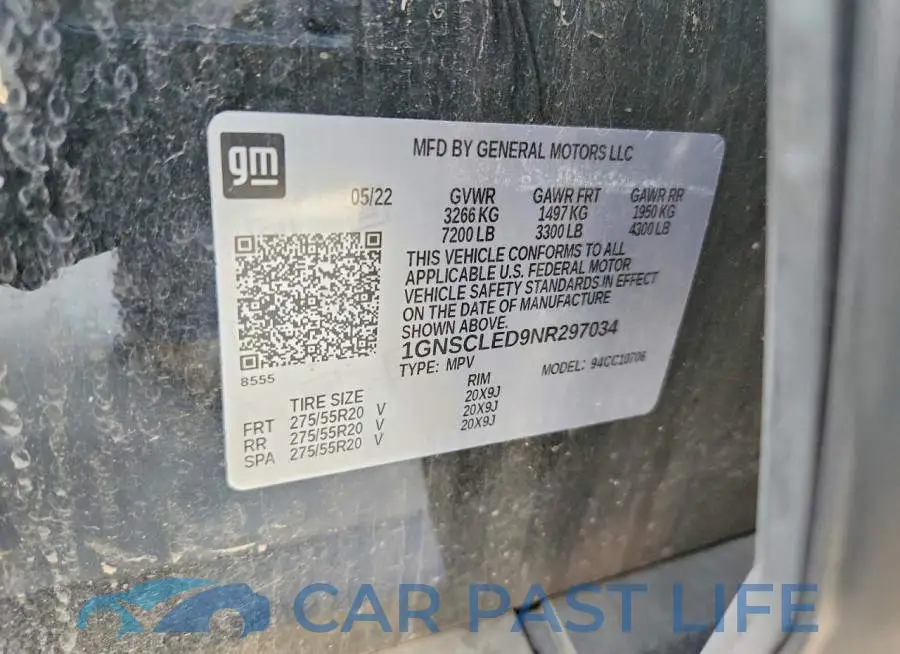1GNSCLED9NR297034# 13