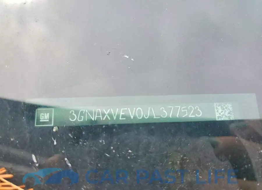 3GNAXVEV0JL377523# 13