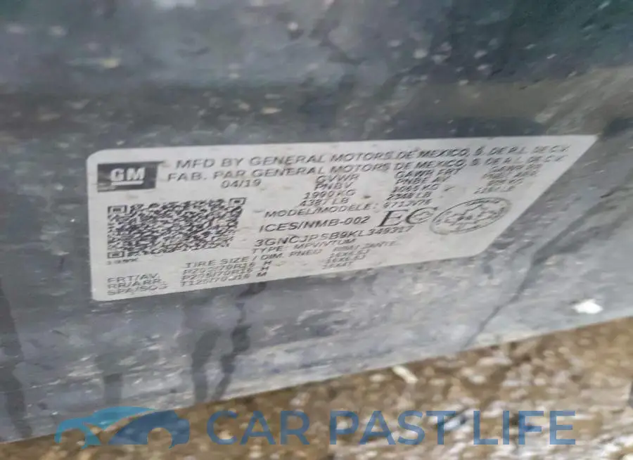 3GNCJPSB9KL349317# 13
