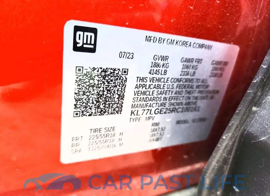 KL77LGE25RC100161# 13