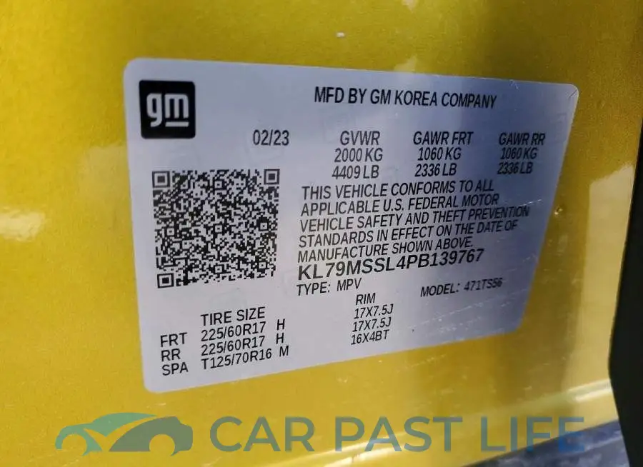 KL79MSSL4PB139767# 13