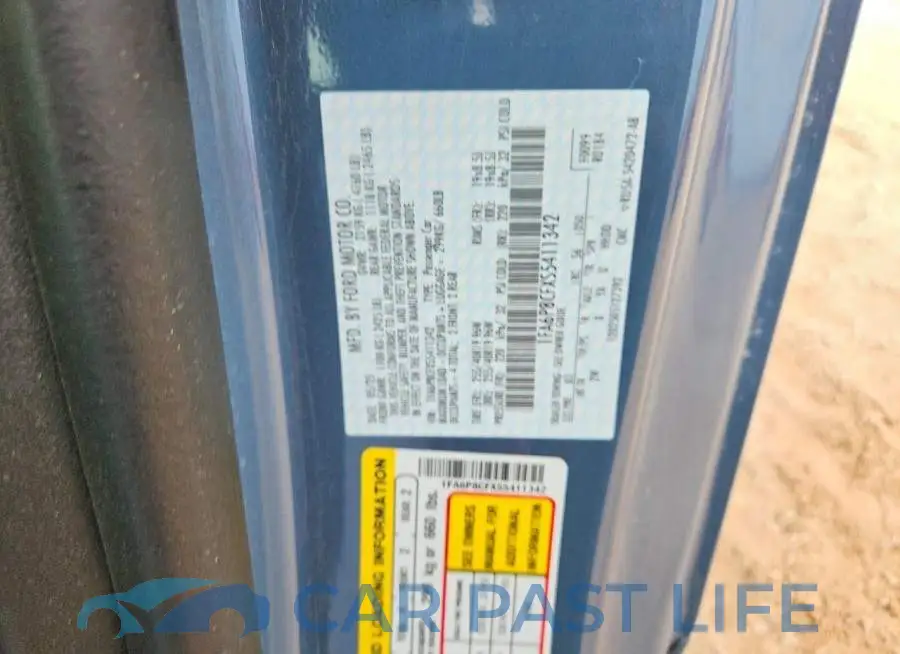 1FA6P8CFXS5411342# 12