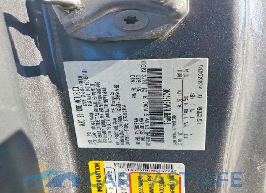 1FA6P8TH7M5157240# 13