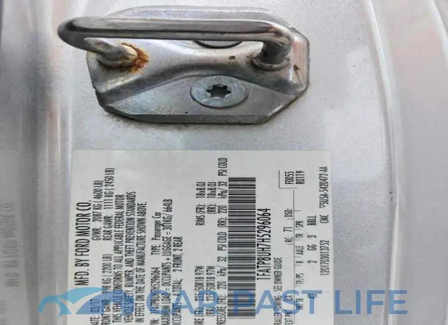 1FATP8UH7H5296064# 12