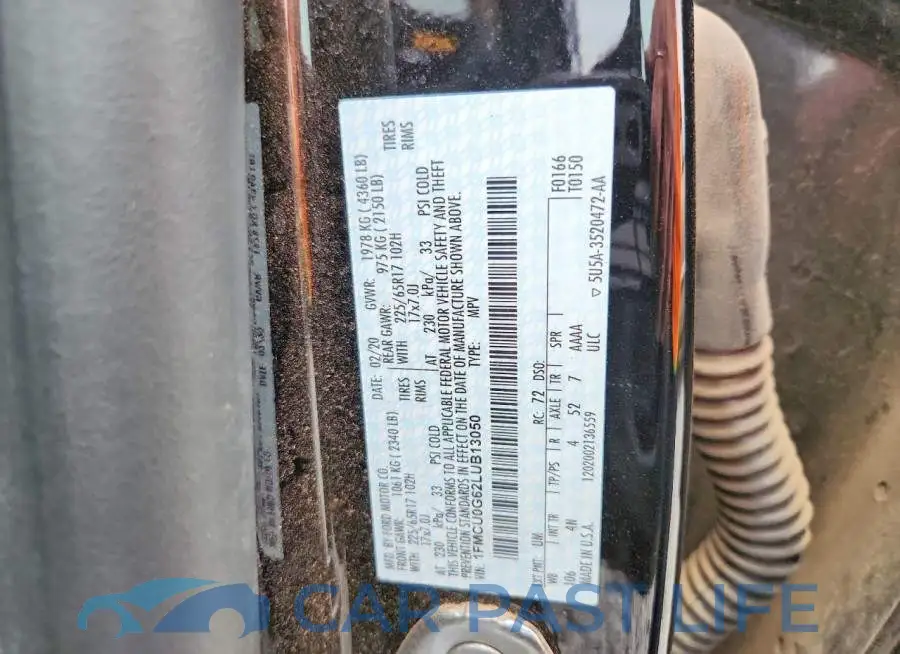 1FMCU0G62LUB13050# 13