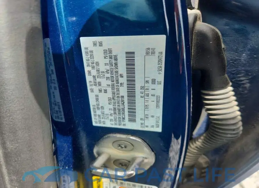 1FMCU9G68LUA26158# 13