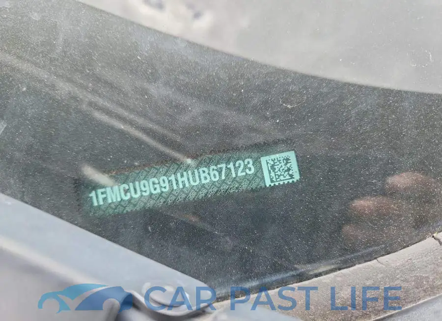 1FMCU9G91HUB67123# 13