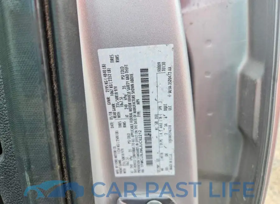 1FMCU9J96JUC62212# 12