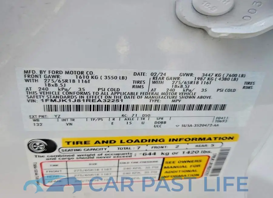 1FMJK1J81REA32251# 13