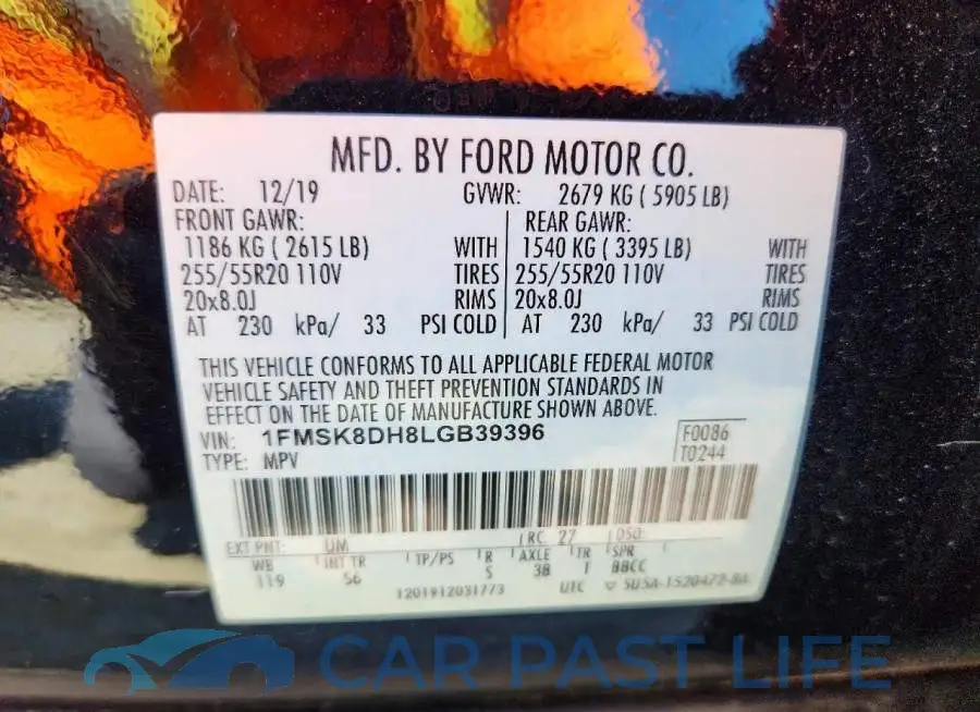 1FMSK8DH8LGB39396# 13