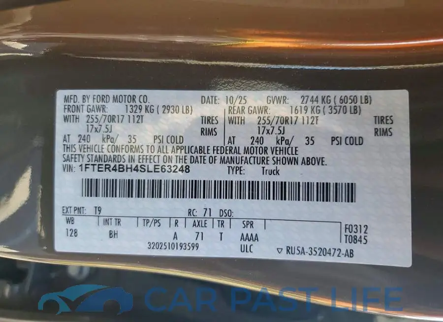 1FTER4BH4SLE63248# 12