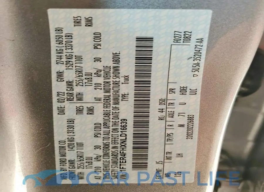 1FTER4FHXNLD16639# 13