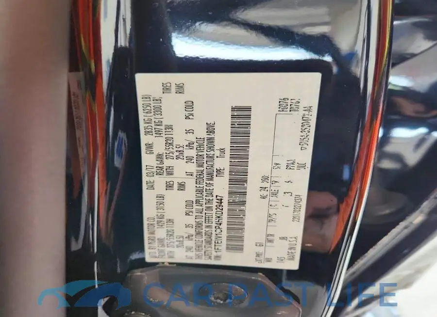 1FTEW1CP4HKD29447# 12