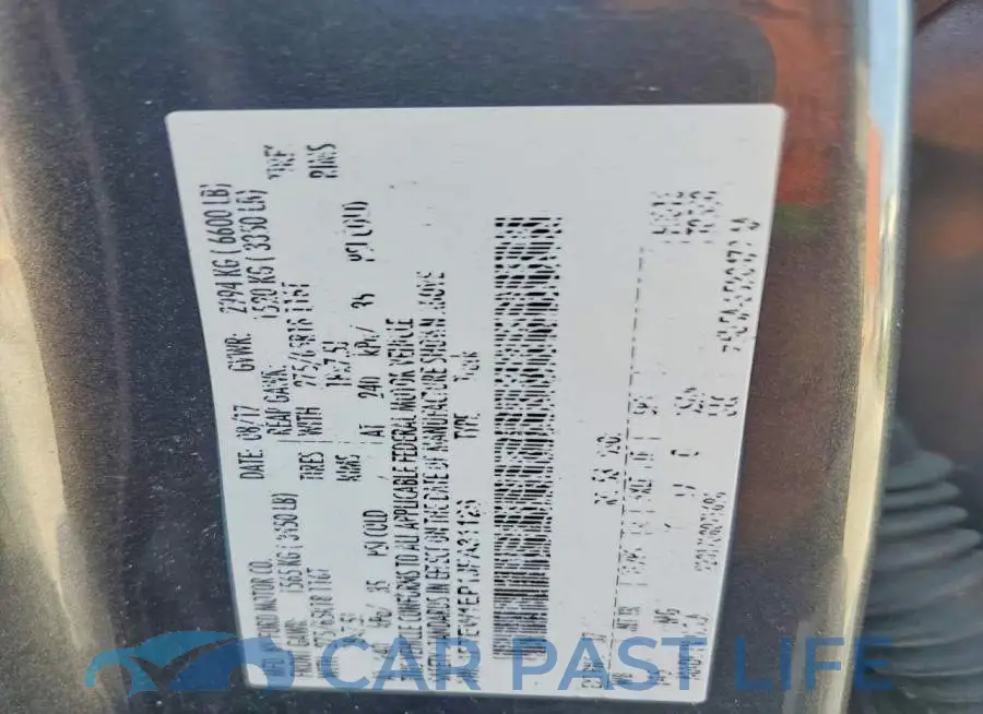 1FTEW1EP1JFA31126# 13