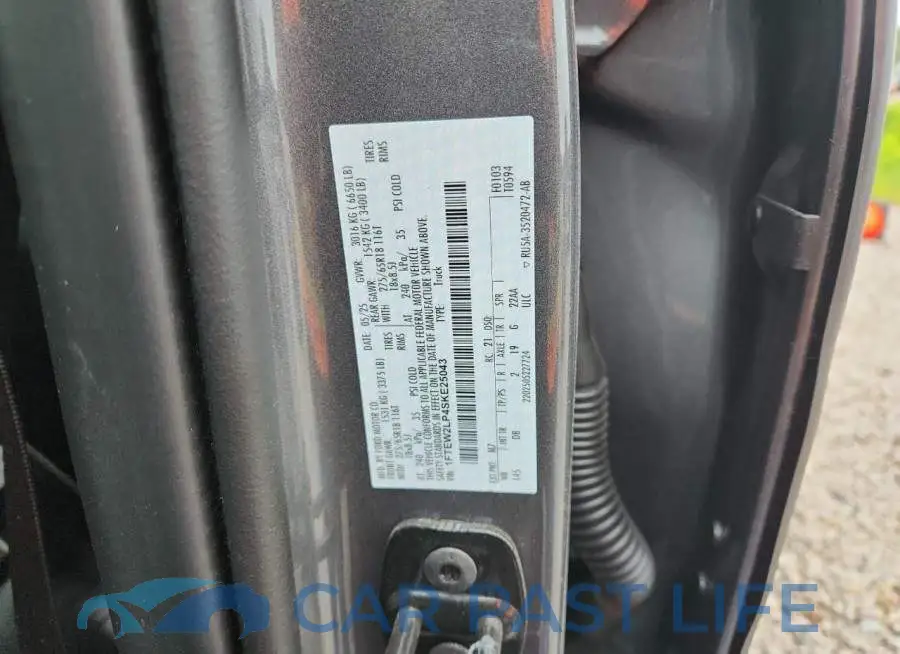 1FTEW2LP4SKE25043# 12