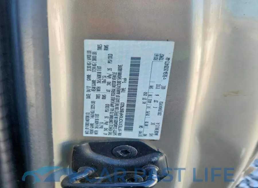 1FTEX1CFXHFB97923# 12
