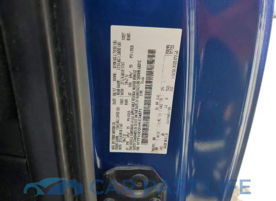 1FTFX1EG6HKE34571# 12
