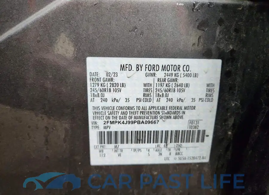 2FMPK4J99PBA09667# 13