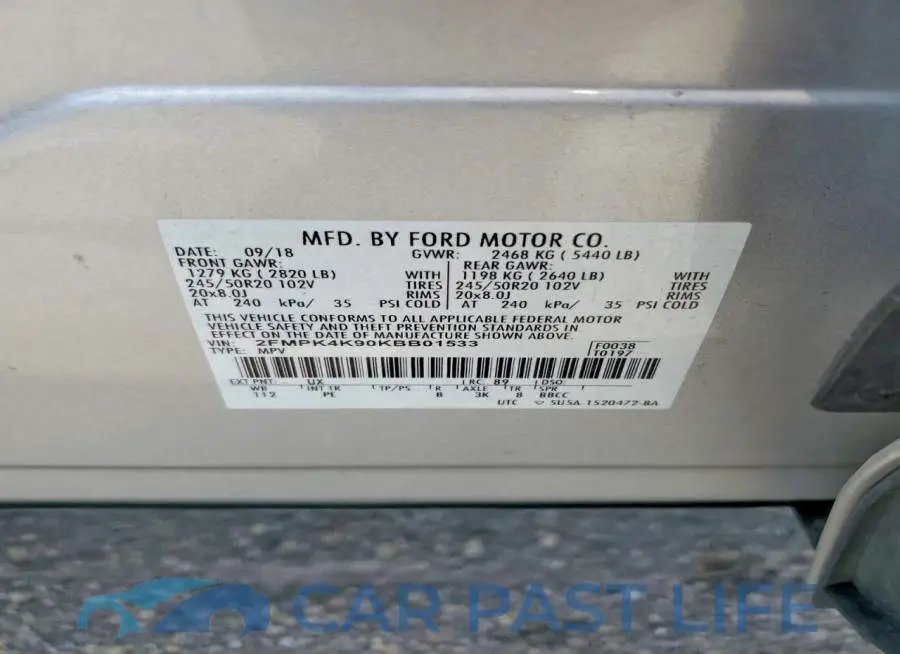 2FMPK4K90KBB01533# 13