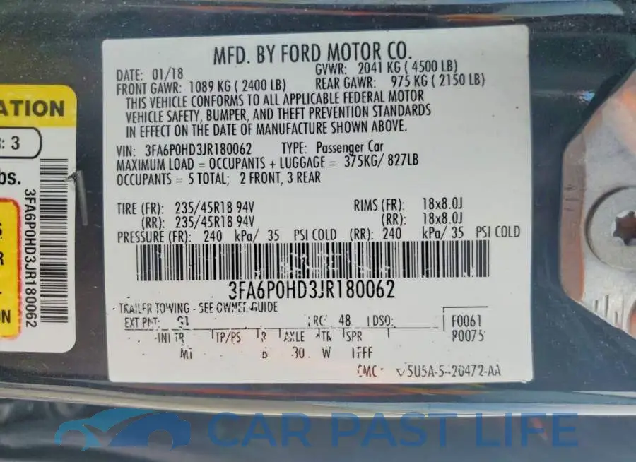 3FA6P0HD3JR180062# 12